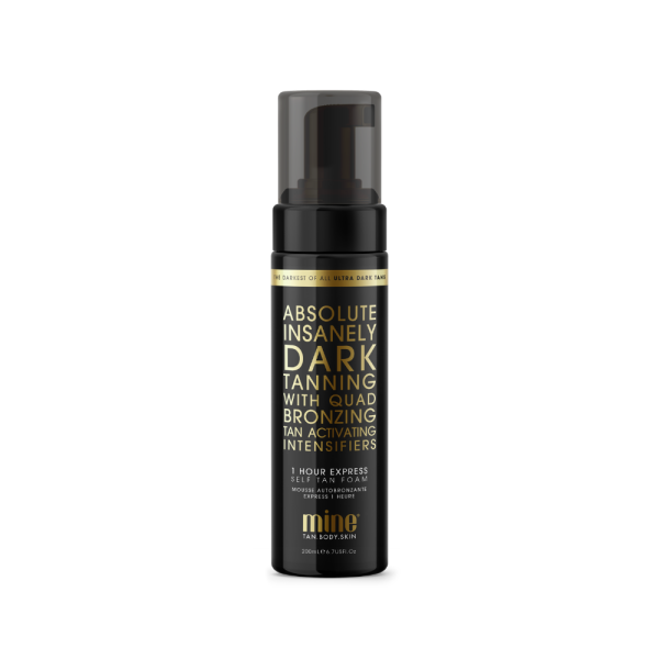 MineTan Absolute Self Tan Foam | 1 HOUR EXPRESS TAN