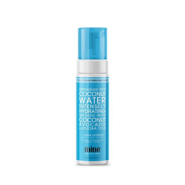 Coconut Water Self Tan Foam | 1 Hour Express Tan