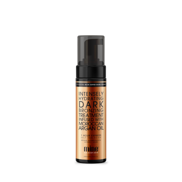 MineTan Moroccan Oil Self Tan Foam | 1 HOUR EXPRESS TAN